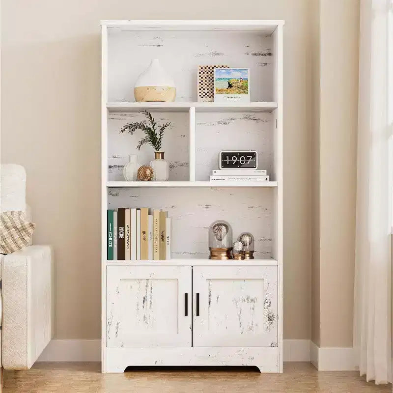 Libreria con ante Scaffale moderno con luci a LED Libreria da fattoriaGrand Display Racks Libreria per l'ufficio domestico