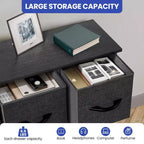 Comò per camera da letto con 5 cassetti, cassettiera, organizer in tessuto per armadio e soggiorno