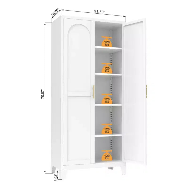 Mobile Contenitore a 4 Ante con Pannelli in Rattan e Ripiani Regolabili per Soggiorno, Sala da Pranzo o Ingresso, Nero e Naturale