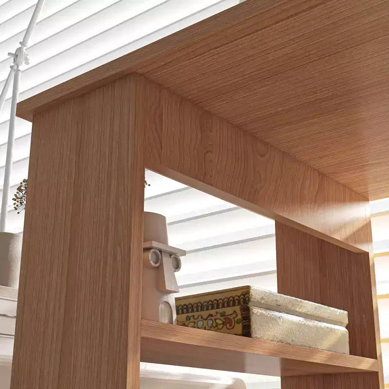 Scrivania ad angolo con rotazione a 360°, a forma di L, con mensole, workstation